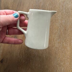 Vintage creamer, stamped at bottom